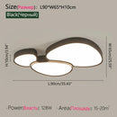 Axyaa Cobblestone LED Ceiling Light for Modern Nordic Interior Decor