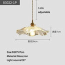 Axyaa Nordic Glass Pendant Light for Dining Room Kitchen Decor