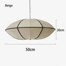 Axyaa Vintage Fabric Pendant Chandelier, E27 Bulb, Scandinavia Style