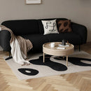 Axyaa Rainbow Fluffy Soft Carpet for Living Room Bedroom Decor