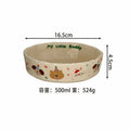 Axyaa Matte Cream Ceramic Deep Plate – Kitchen Tableware for Pasta, Salad, Breakfast