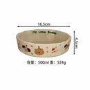 Axyaa Matte Ceramic Deep Plate for Pasta Salad Breakfast Fruit Plate