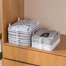 Axyaa Clothes Folding Board Cabinet Storage Rack - Space Saving Organizer Shelf