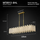 Axyaa Gold Metal LED Chandeliers: Luxury Modern Home Decor Pendant Lights