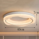 Axyaa Nordic LED Ceiling Light for Smart Home Decor and Dimmable Lighting