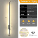 Axyaa LED Wall Lamp for Living Room Bedroom, Modern Indoor Long Strip Lighting
