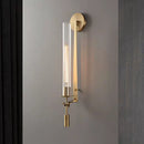 Axyaa Full Copper Wall Lamp for Living Room Hotel Villa Bedroom Lighting