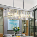Axyaa Crystal Chandelier Pendant Light for Living Room and Dining Room