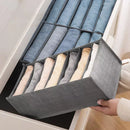 Axyaa Clothes Organizer: Foldable Closet Drawer Storage Box with Handles, Wardrobe Organizer