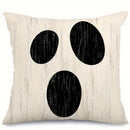 Halloween Expressions Pillow Cover for Party Decoration by Axyaa