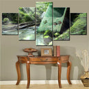 Axyaa Programmer Art Canvas Prints by Technology Anonymous: 5-Piece Home Decor Set