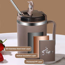 Axyaa Stainless Steel Insulated Coffee Mug with Strainer & Spoon