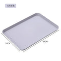 Axyaa Green Plastic Food Tray for Kitchen and Hotel Dessert Serving