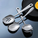 Axyaa Stainless Steel Square Spoon Serving Ladle for Kitchen Utensils