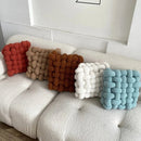 Axyaa Cozy Lamb Fleece Throw Pillow for Chic Living Room Decor and Relaxing Comfort