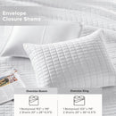 Axyaa Oversized King Quilt Set Lightweight Microfiber Bedding Coverlet