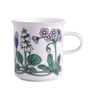 Axyaa Flowering Series Coffee Mug and Saucer Set for Retro Afternoon Tea