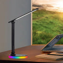 Axyaa LED Desk Lamp with USB Plug, 3-Level Touch Dimmable Table Lighting