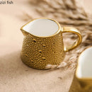 Axya Meteor Gravy Boat Steak Sauce Pot Milk Can - Solid Color Ceramic Tableware