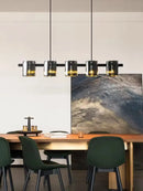 Axyaa Glass Small Hanging Lamps for Modern Dining Room and Bedroom