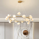 Axyaa Modern Indoor Pendant Chandelier LED Ceiling Light for Dining Room