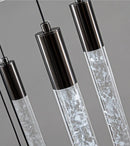Axyaa Modern Crystal Staircase Chandelier for Villa Living Room Duplex Attic
