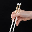 Axyaa Ceramic Chopsticks: High-grade Antibacterial, Non-slip, Non-drop Home Use