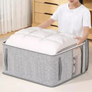 Axyaa Duvet Blanket Storage Bag: Big Capacity Clothing Organizer for Home Wardrobe