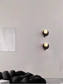 Axyaa Marble Spotlight Wall Lamp - Nordic Italian Minimalist Bedroom Desk Light