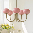 Axyaa Glass Ball Chandelier: Modern, Creative, Vintage, Lovely Girls Bedroom Lamp