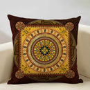 Axyaa Oriental Bliss Sun Moon Ararat Mandala Cushion Cover