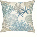 Axyaa Coral Starfish Print Pillowcase for Home Decoration