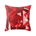 Axyaa Red Square Pillow Case for Home Décor