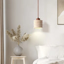 Axyaa Yellow Travertine LED Pendant Lamp Japan Style Pendant Lights