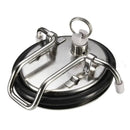 Axya Soda Keg Lid with Pressure Relief Valve for Homebrew Beer & Ball Lock Kegs
