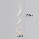 Axyaa LED Floor Lamp, Remote Control Dimming, Modern Minimalist Design, Nordic Ins Style