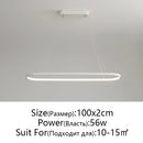 Axyaa Oval LED Pendant Light for Office, Studio, and Restaurant Decoration