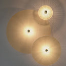 Axyaa Retro Bamboo Rattan Wall Lamp for Living Room Bedroom Handmade Loft Lighting