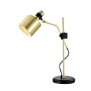 Axyaa Postmodern Metallic Designer Table Lamp for Living Room Bedroom Study Home Lighting