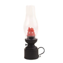 Axyaa Retro Cartoon Flameless Night Light Halloween Decorative Candle Lamp