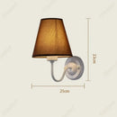 Axyaa LED Fabric Wall Lampshade for Indoor Bedroom and Living Room Lighting