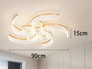 Axyaa Modern Staircase Chandeliers LED Pendant Light for Living Room
