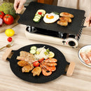 Axyaa Non Stick BBQ Grill Pan with Removable Handle