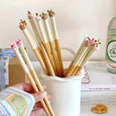Axyaa Kawaii Bear Wooden Chopsticks | Cute Japanese Sushi Tableware for Girls & Adults