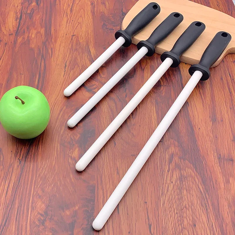 Axya Ceramic Knife Sharpener with ABS Handle - Kitchen Must-Have for Chef's Steel Knives
