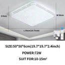 Axyaa Modern Diamond LED Ceiling Light for Home Lighting Decor