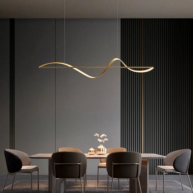 Axyaa Nordic Pendant Lights LED Chandeliers for Dining Room and Bedroom