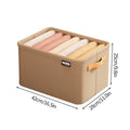 Axyaa Foldable Storage Bags - Closet and Drawer Organizer for Clothes, Toys, and More