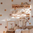 Boho Sun Wall Decals Axyaa - Waterproof Peel & Stick Nursery Kids Room Home Decor
