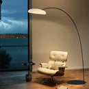 Axyaa Nordic Cloud LED Fishing Floor Lamp for Modern Living Room